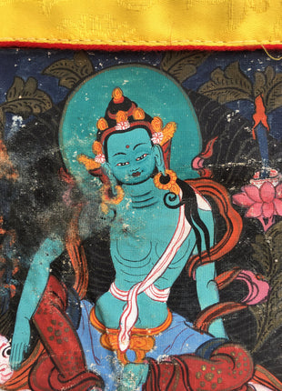 Arya Manjushri Thangka | Ritual Thangka Art