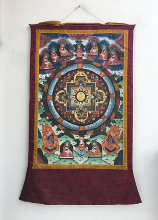 Buddhist Mandala | Tibetan Monks , Dakini , Mahakala and  Dharmapala