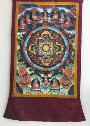 Buddhist Mandala | Tibetan Monks , Dakini , Mahakala and  Dharmapala