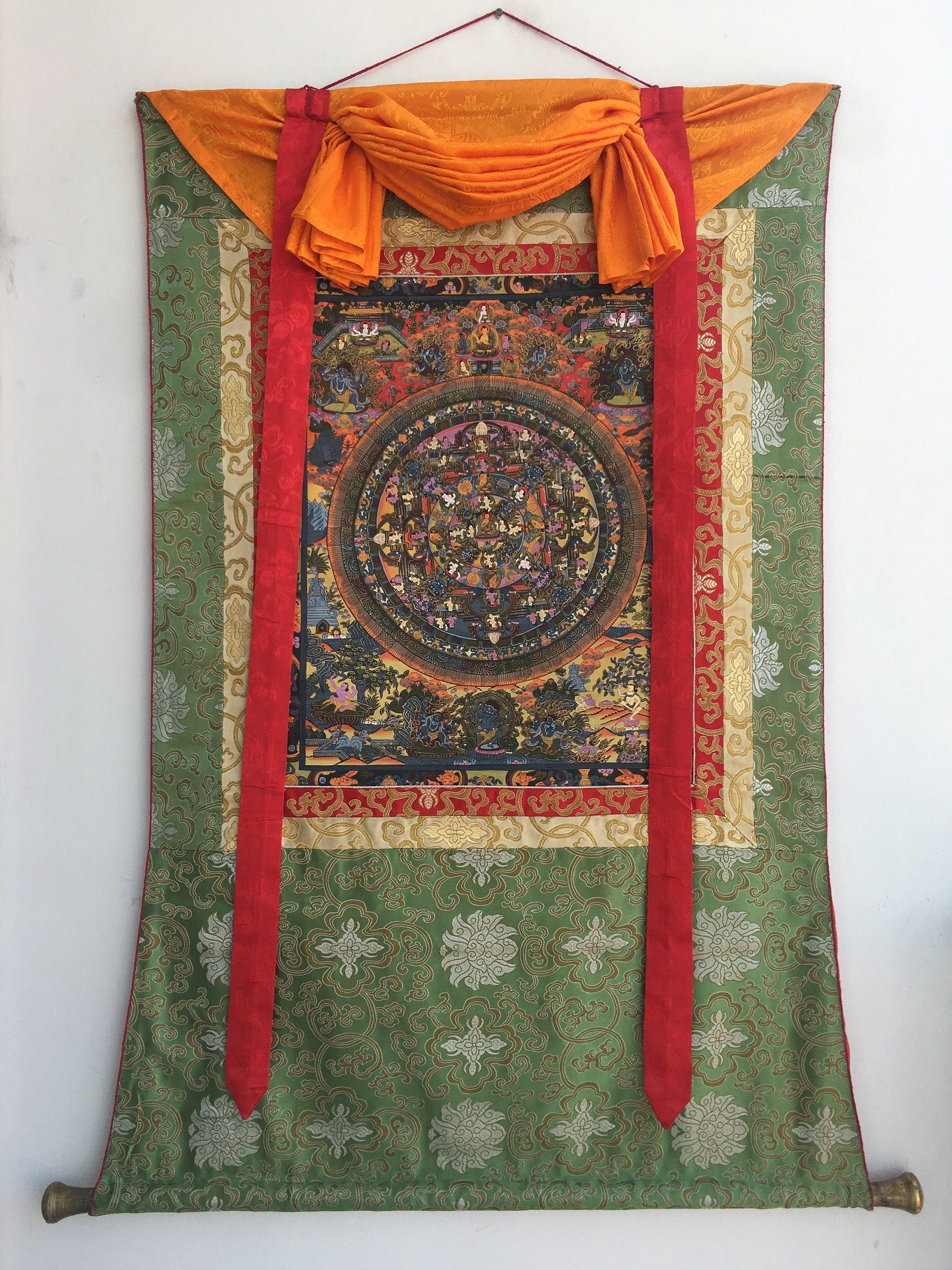 Buddha Mandala Thangka Painting Wall Hanging | Himalayan Art