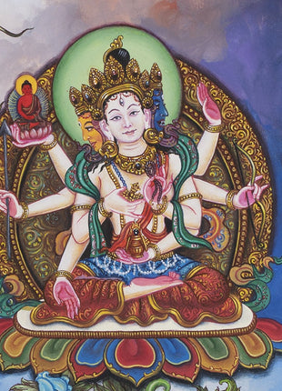 Bodhisattva White Tara | Nevari Art Style