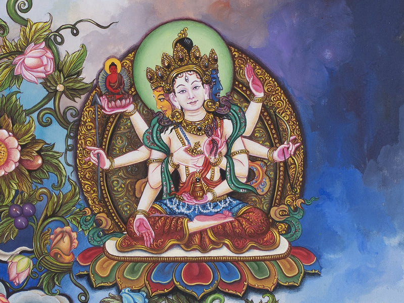 Bodhisattva White Tara | Nevari Art Style