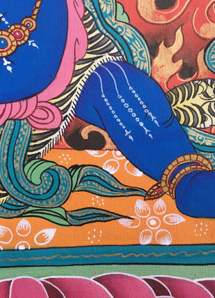 Bodhisattva Vajrapani Thangka | Wall Decor
