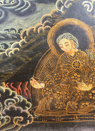 Vintage Mahakala Thangka | Wall Hanging