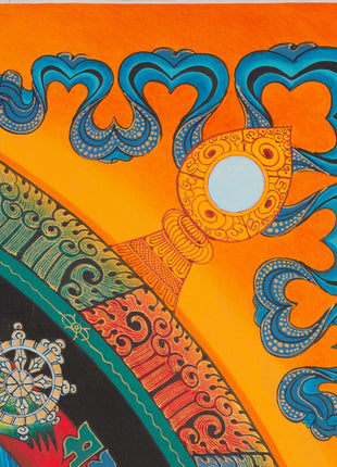 Kalachakra Mandala Thangka | Buddhist Art