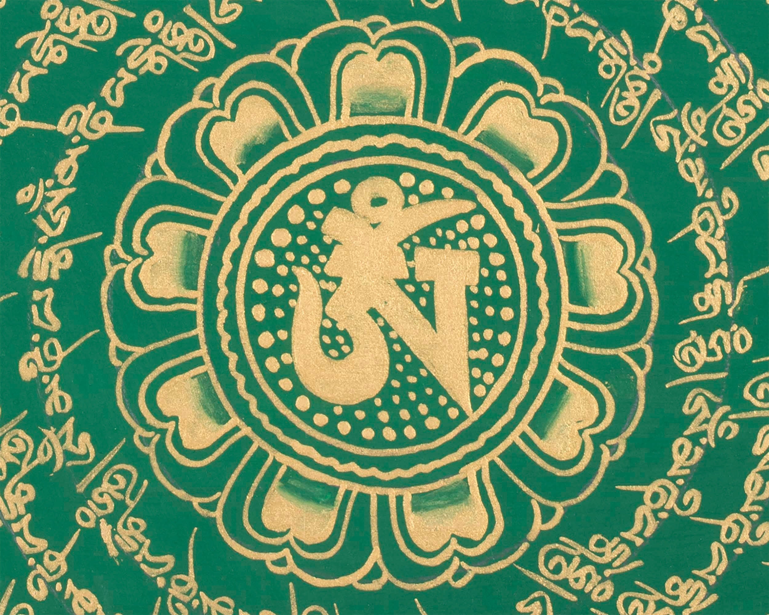 Om Mantra Mandala | Buddhist Wall Hanging