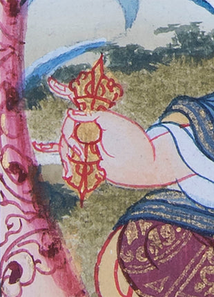 Mandala With Guru Padmasambhava Residing | Images of Guru Rinpoche