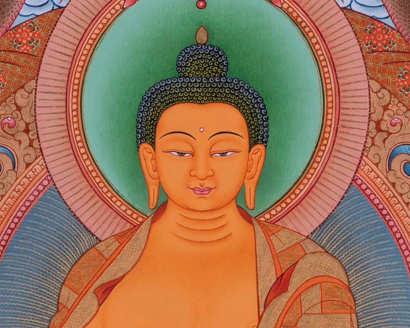 35 Buddhas Thangka For Confession | Nagarjuna Tradition | Eri Style Paiting