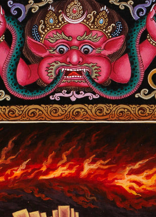 Ganesh Thangka Art | Newari Thangka Painting