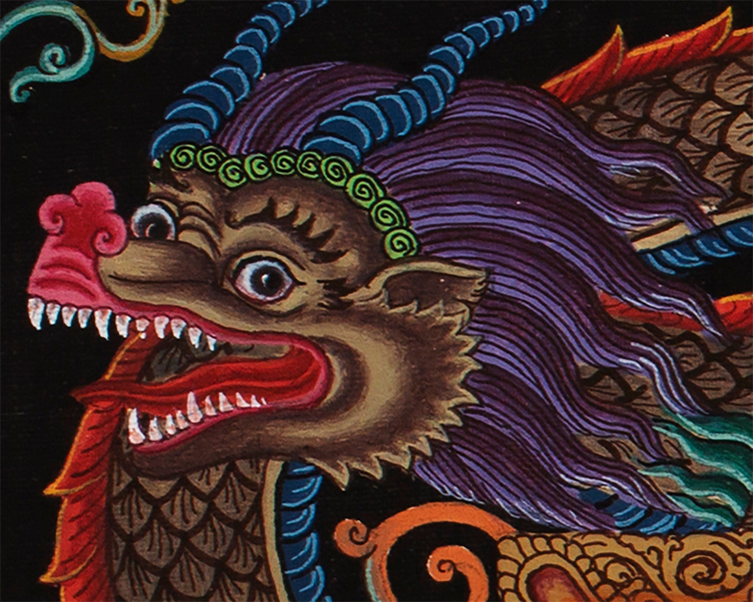 Ganesh Thangka Art | Newari Thangka Painting