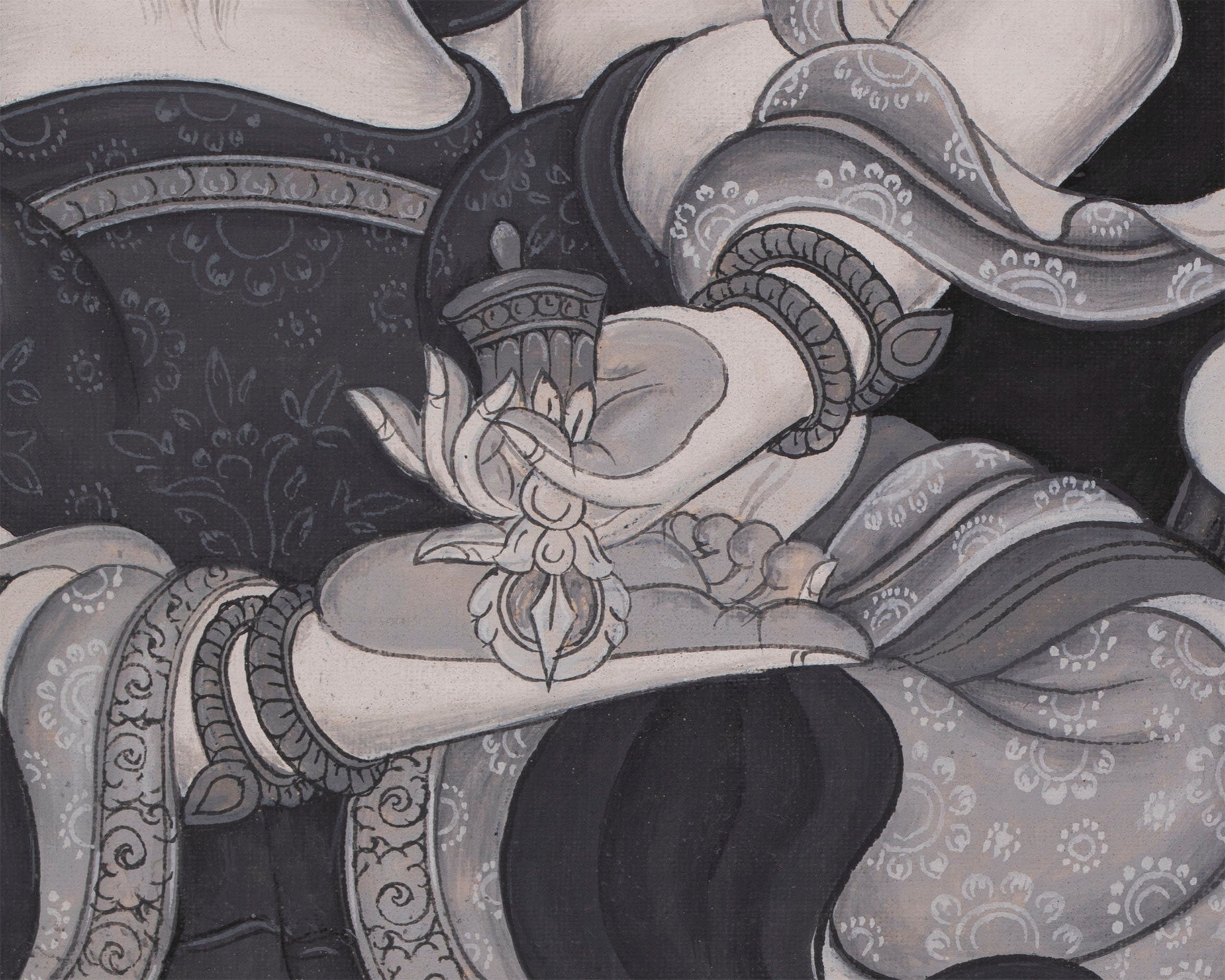 Vajrasattva Thangka Painting | Consort in Union |Himalayan Art