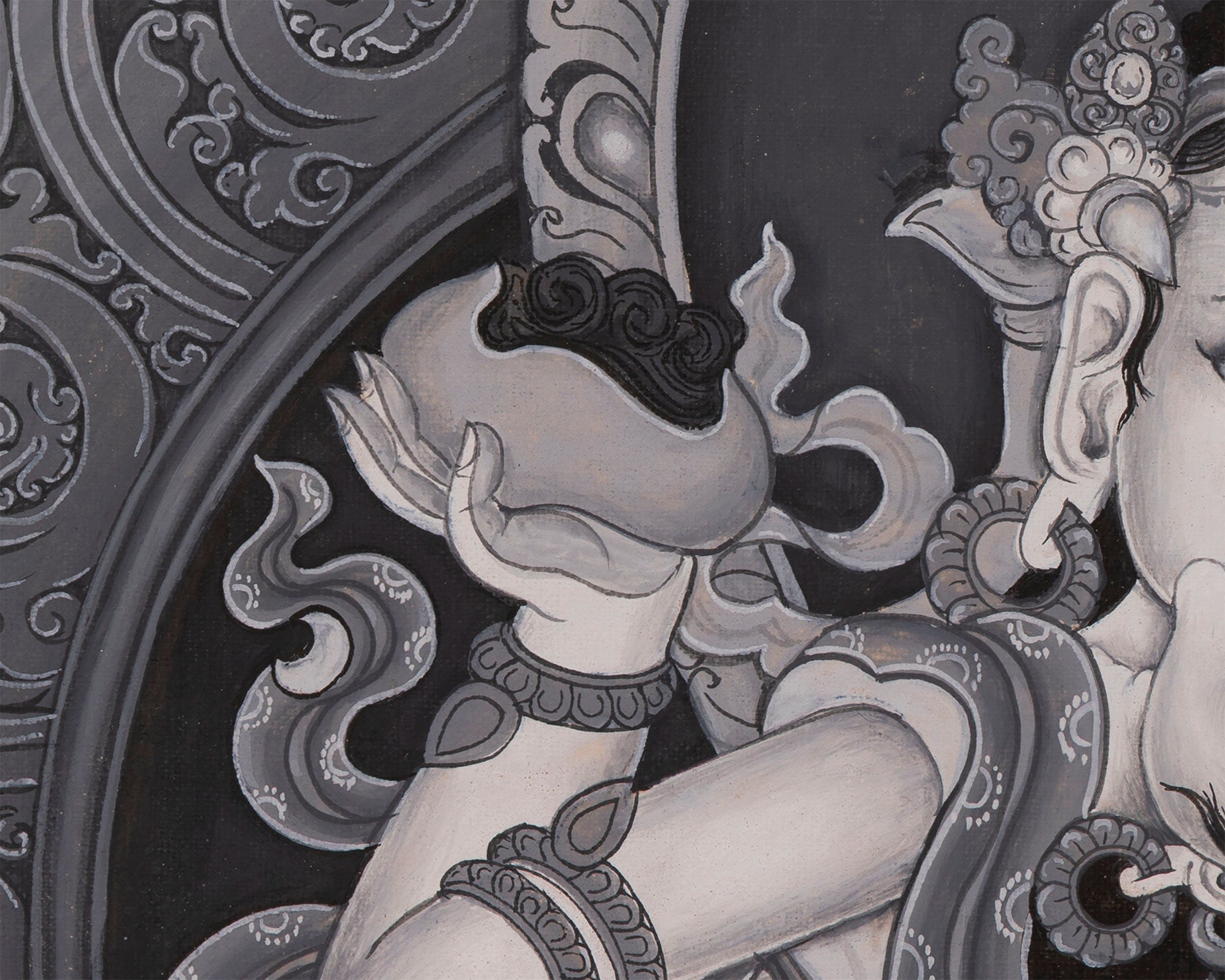 Vajrasattva Thangka Painting | Consort in Union |Himalayan Art