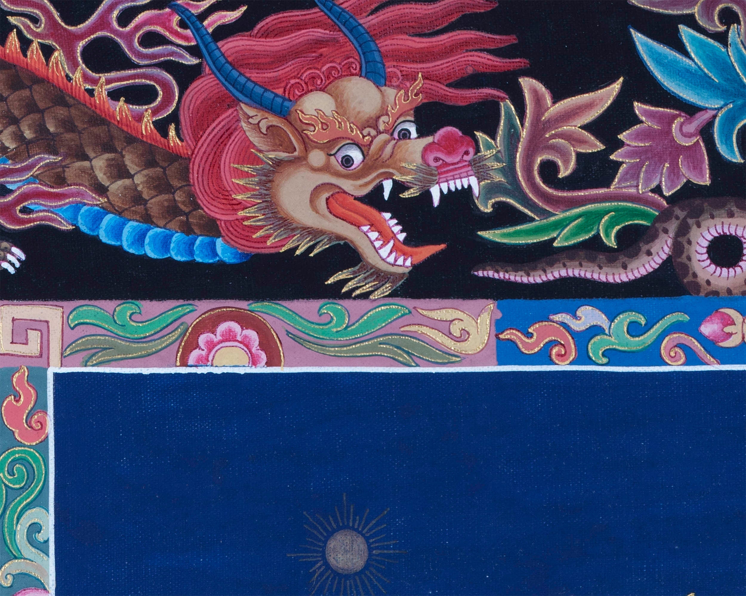 Thangka Painting Of White Tara | Newari Thangka of Tara