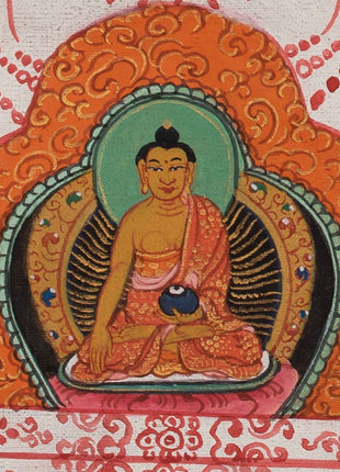Colorful Mandala Thangka | Unique Tibetan Thanka