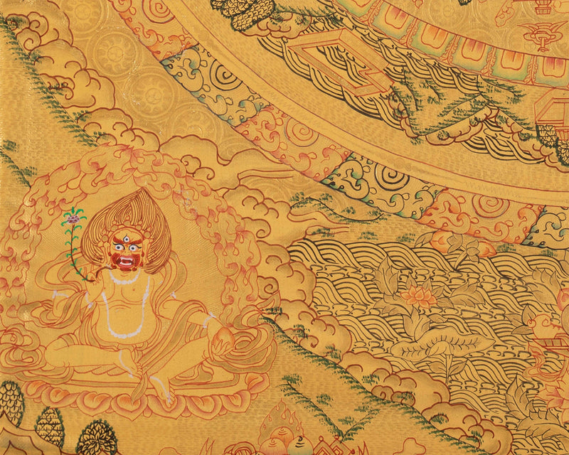 Shakyamuni Buddha Mandala Thangka | Home Decor