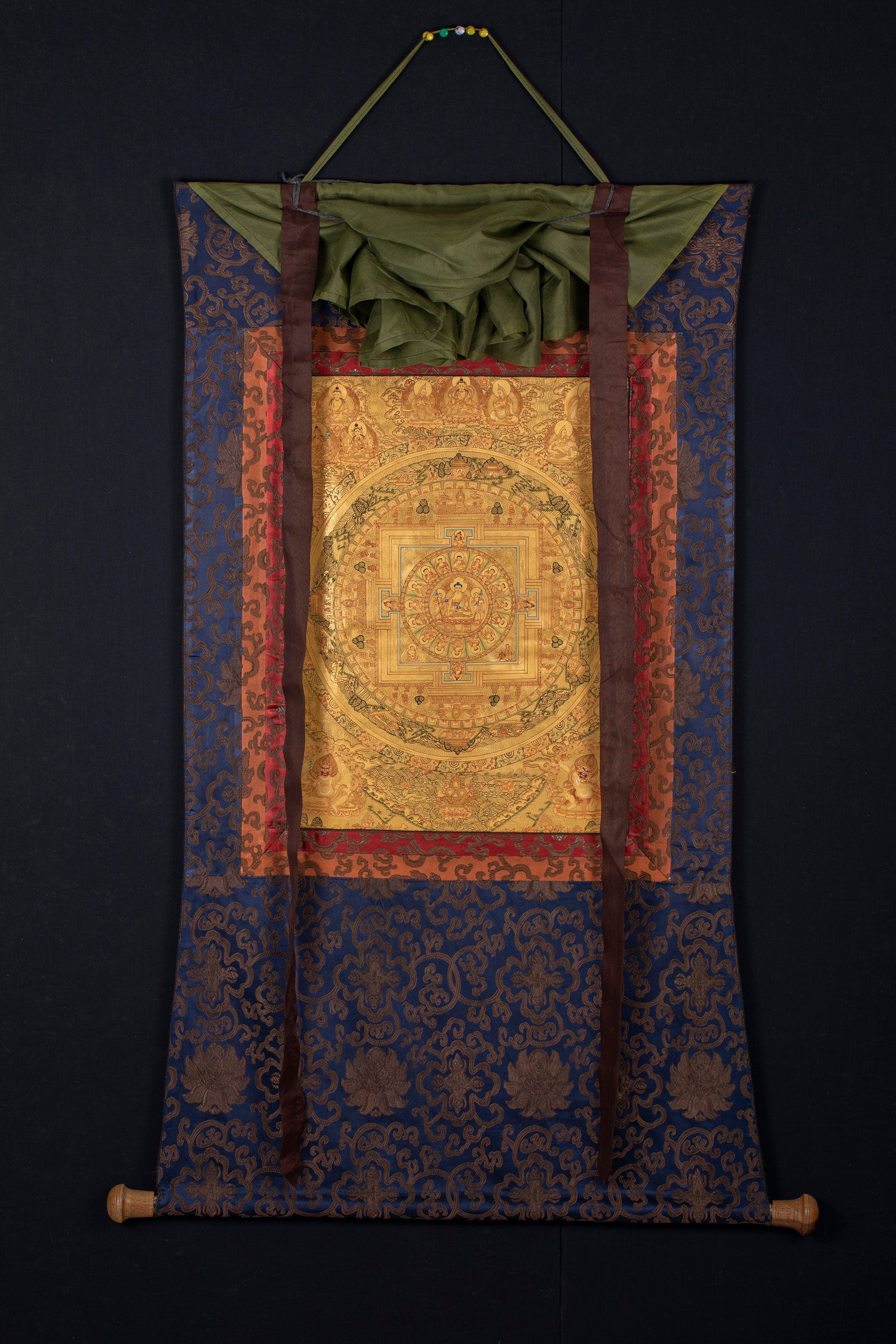 Shakyamuni Buddha Mandala Thangka | Home Decor