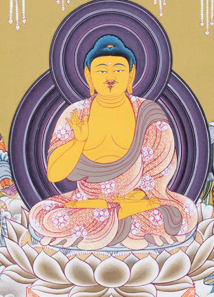 Japanese Style Buddha Thangka | Religious Painting Shrine Room Decor