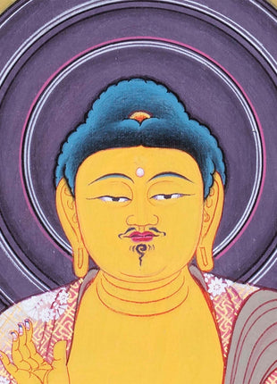 Japanese Style Buddha Thangka | Religious Painting Shrine Room Decor