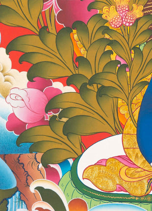 Medicine Buddha Thangka | Healing Buddha
