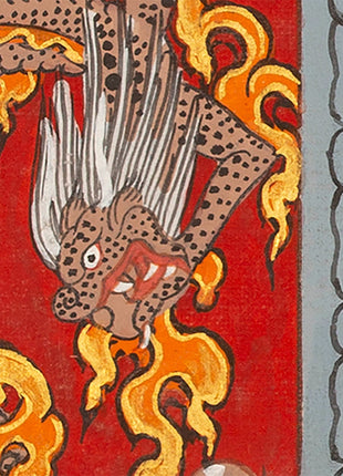 Traditional Mandala Art | Manjushri Thangka | Bodhisattva of Wisdom & Compassion