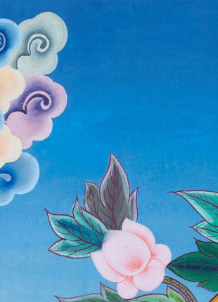 White Tara | Female Buddhist Divinity | Original Thangka Painting