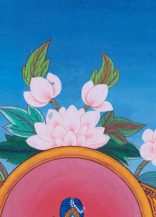 White Tara | Female Buddhist Divinity | Original Thangka Painting