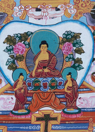 Buddhist Stupa Thangka Painting | Religious Artifacts |