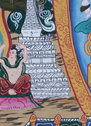 Buddhist Stupa Thangka Painting | Religious Artifacts |