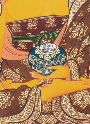Original Shakyamuni Buddha Thangka | Wall Decoration