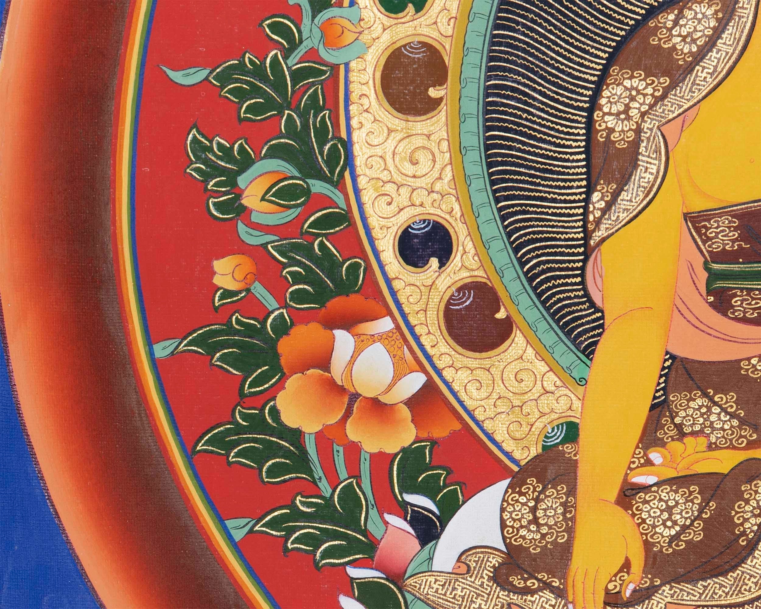 Original Shakyamuni Buddha Thangka | Wall Decoration