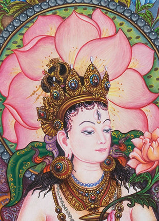 Bodhisattva White Tara | Nevari Art Style