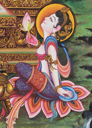 Bodhisattva White Tara | Nevari Art Style