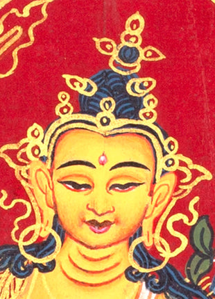 Manjushree Mandala |  Traditional Bodhisattva Thangka