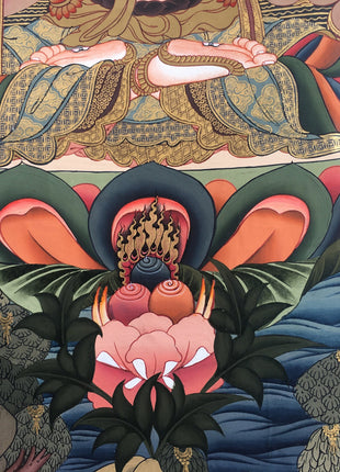 Tara Brocade Mounted Thangka  | Spiritual Gift for Buddhists