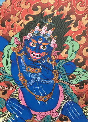 Bodhisattva Vajrapani Thangka | Wall Decor