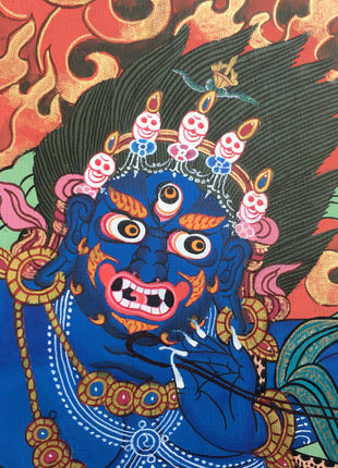 Bodhisattva Vajrapani Thangka | Wall Decor