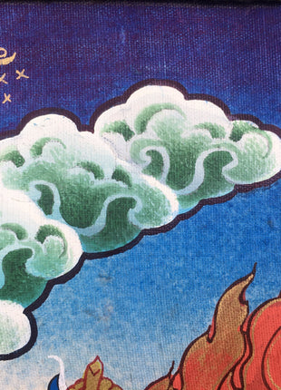 Bodhisattva Vajrapani Thangka | Wall Decor
