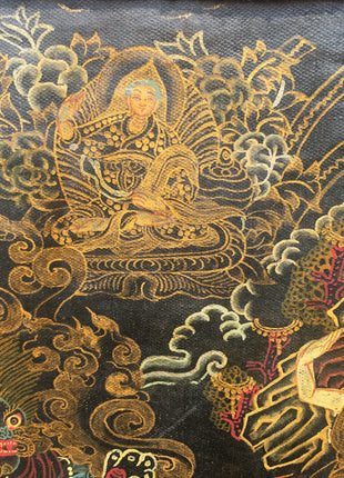 Vintage Mahakala Thangka | Wall Hanging