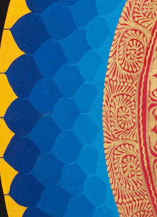 Auspicious Mantra Mandala Thangka | Tibetan Religious Mantra | Wall Decoration