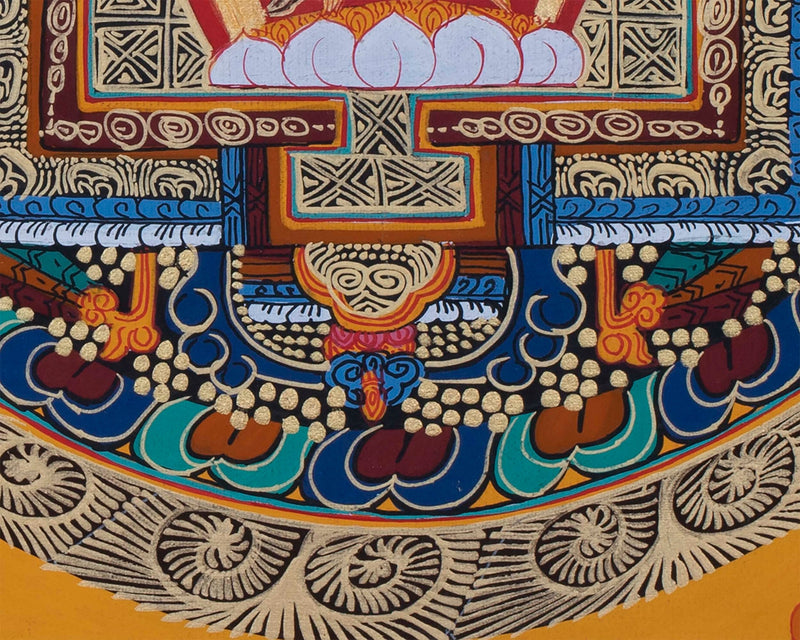 Fish Mandala Thangka | Wall Decoration Painting