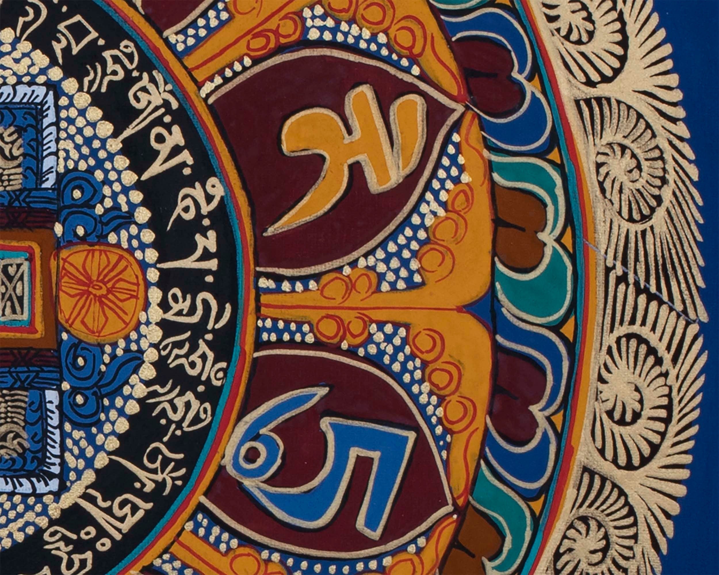 Buddhist Mandala Thangka | Wall hanging Decoration