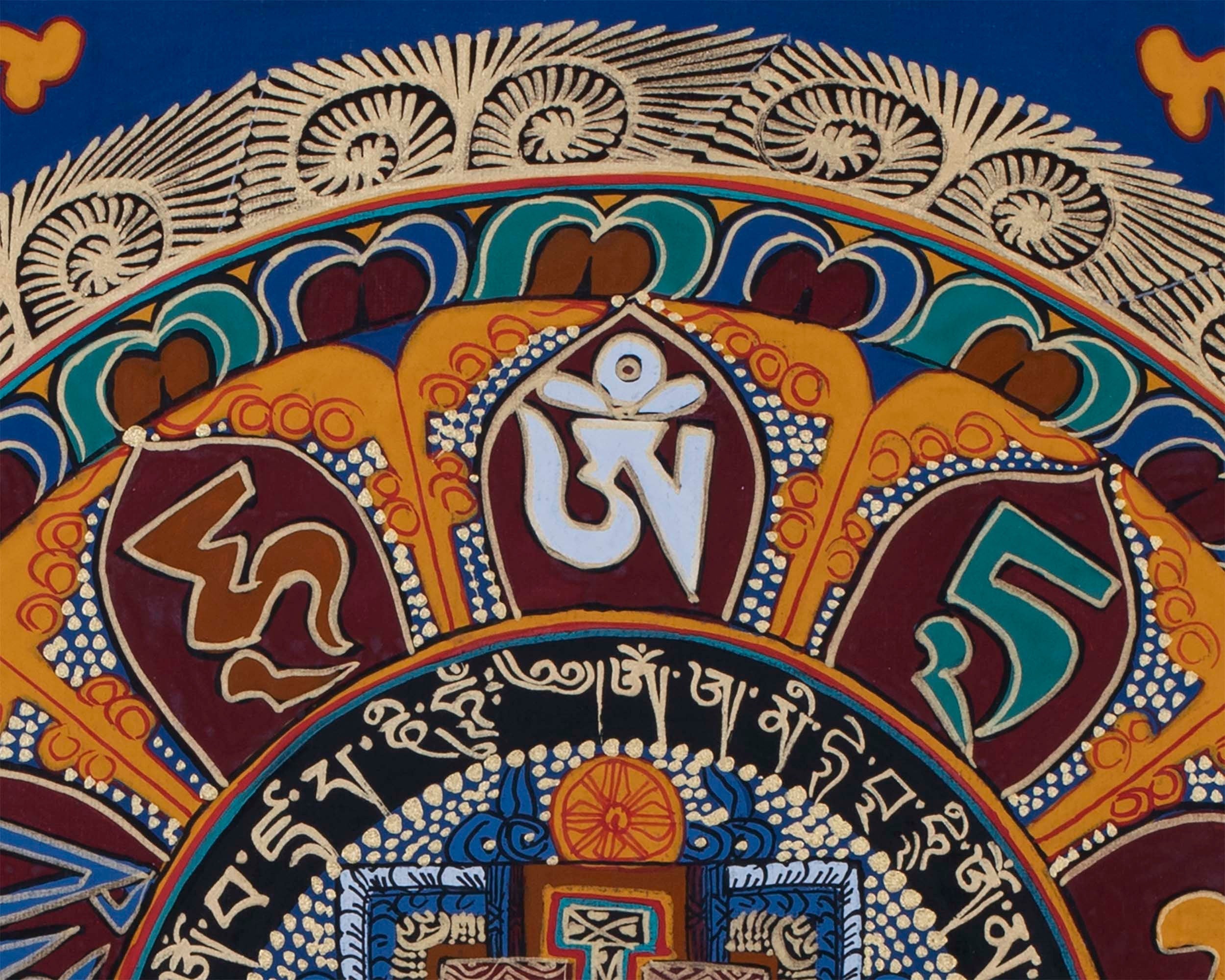 Buddhist Mandala Thangka | Wall hanging Decoration