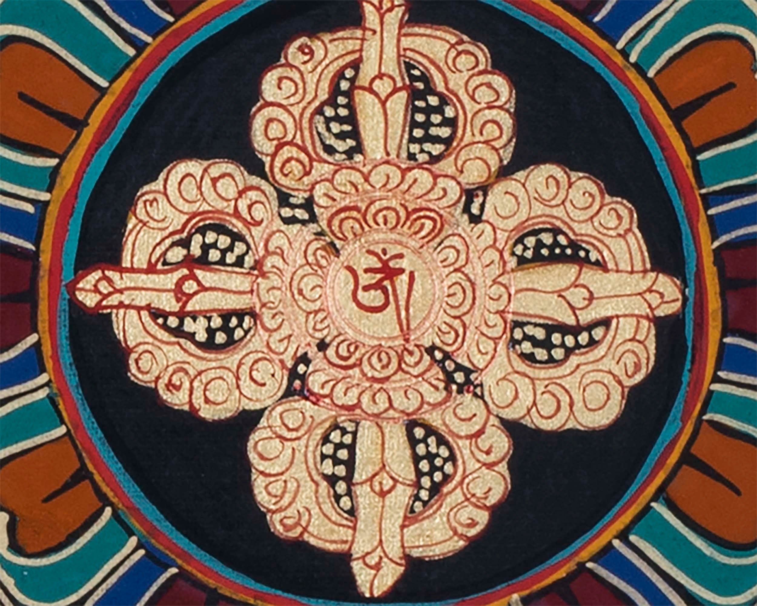 Vishava Vajra mandala| Tibetan Thangka Painting