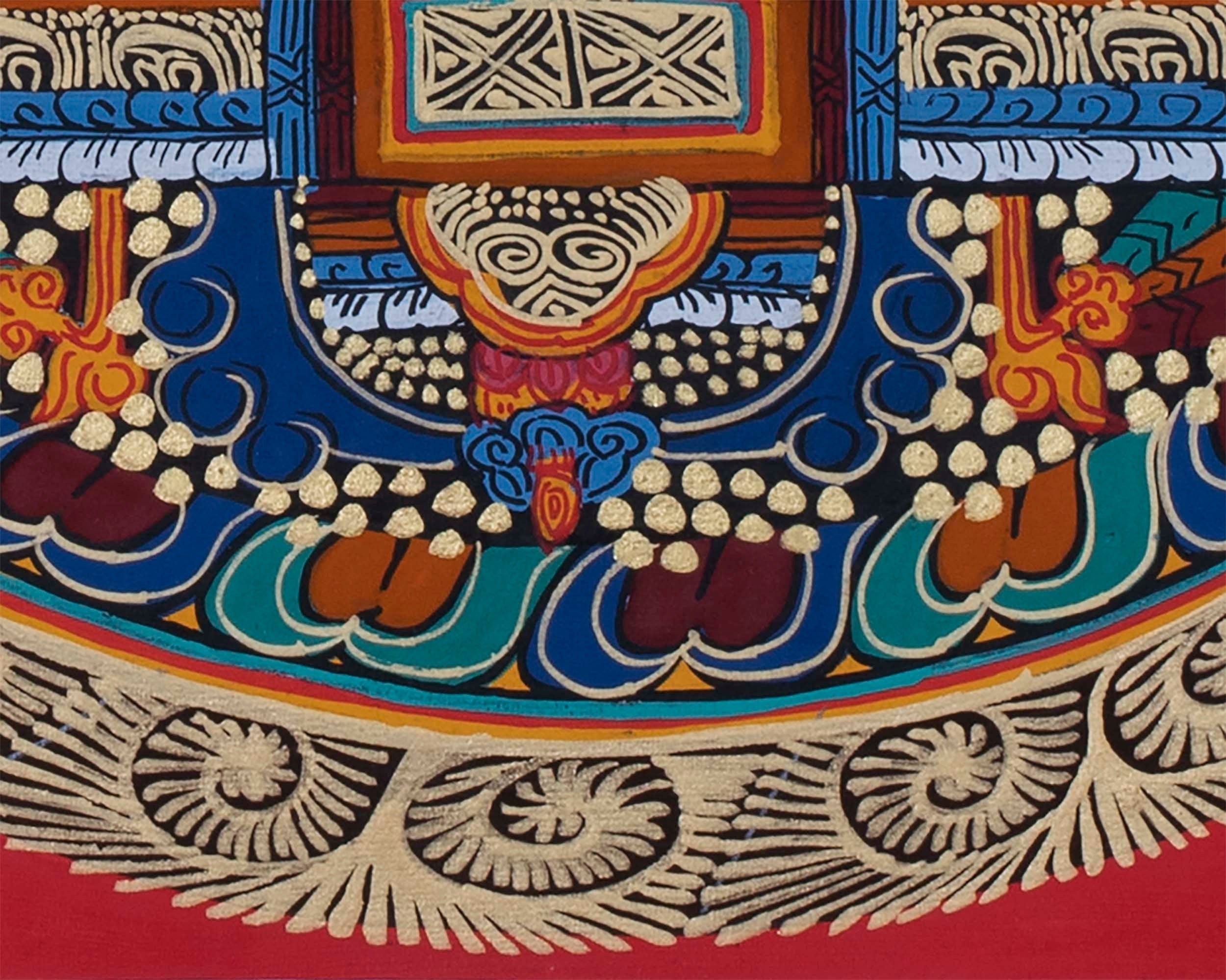 Vishava Vajra mandala| Tibetan Thangka Painting