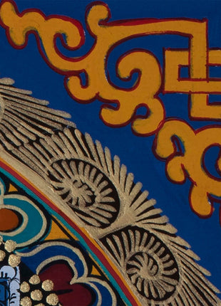 Aum Mandala Thangka | Wall Hanging Yoga Meditation Canvas Art