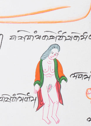Backside of a Human Body | Himalayan Ancient Medical Technique