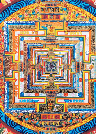 Mandala of Kalachakra | Wall hanging