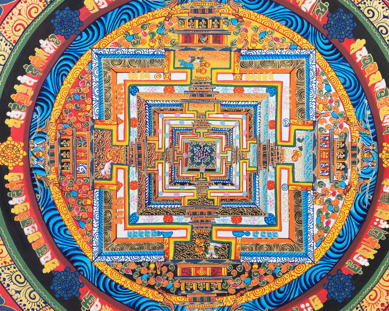 Mandala of Kalachakra | Wall hanging