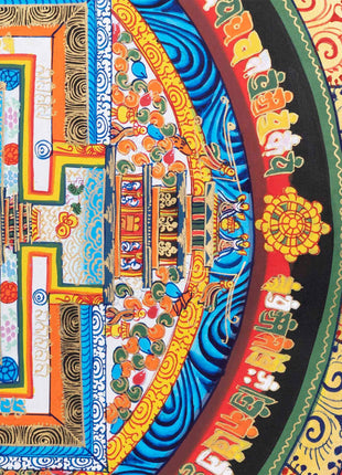 Mandala of Kalachakra | Wall hanging
