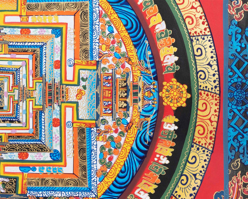 Mandala of Kalachakra | Wall hanging